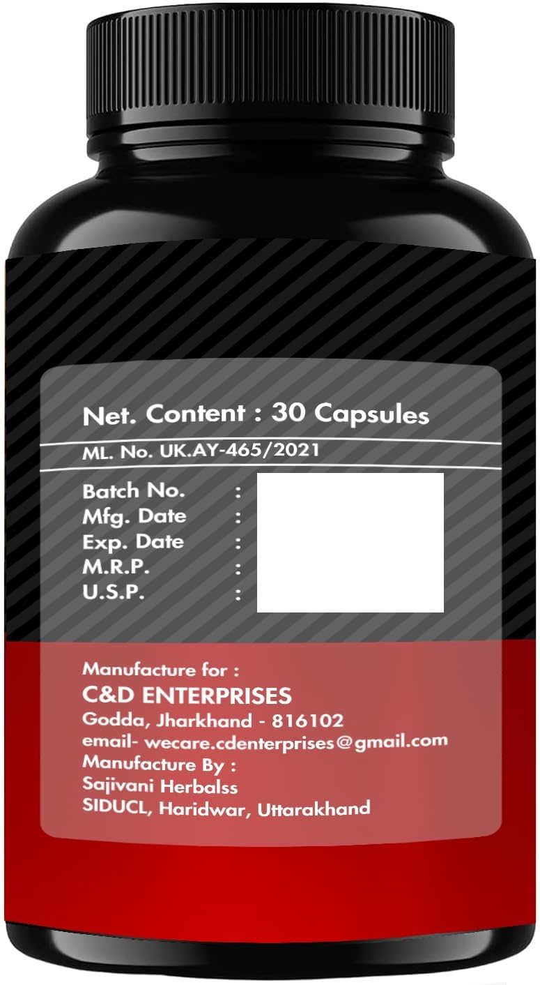 Turbo Power Capsules for men (Pack of 3)