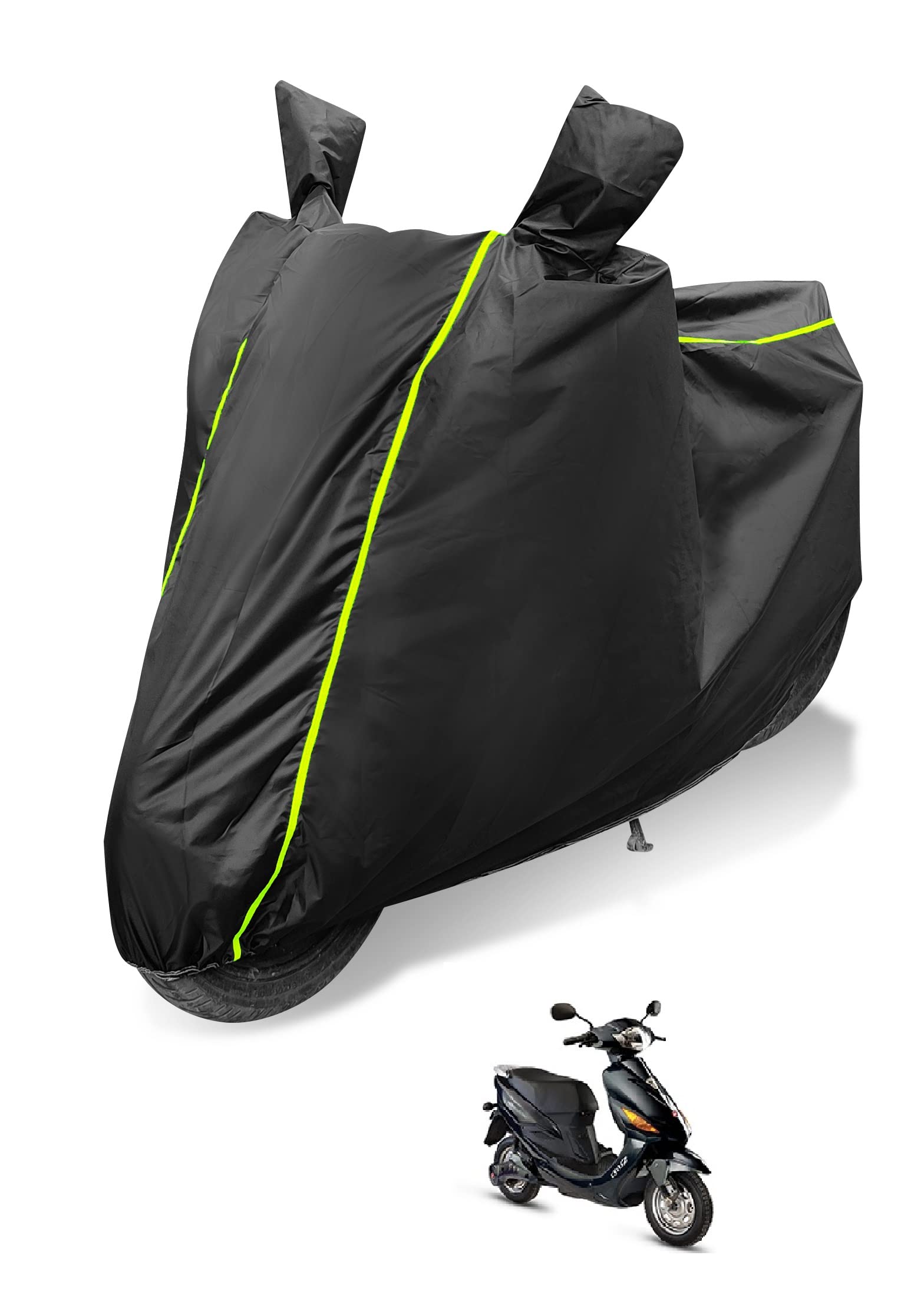 Auto Hub 100% Waterproof Bike Body Cover for Hero Electric Cruz Coated, Dustproof UV Protection Custom Fit Bike Cover-(Black) (B0BBB78WQ1) Amazon Price History, Amazon Price Tracker