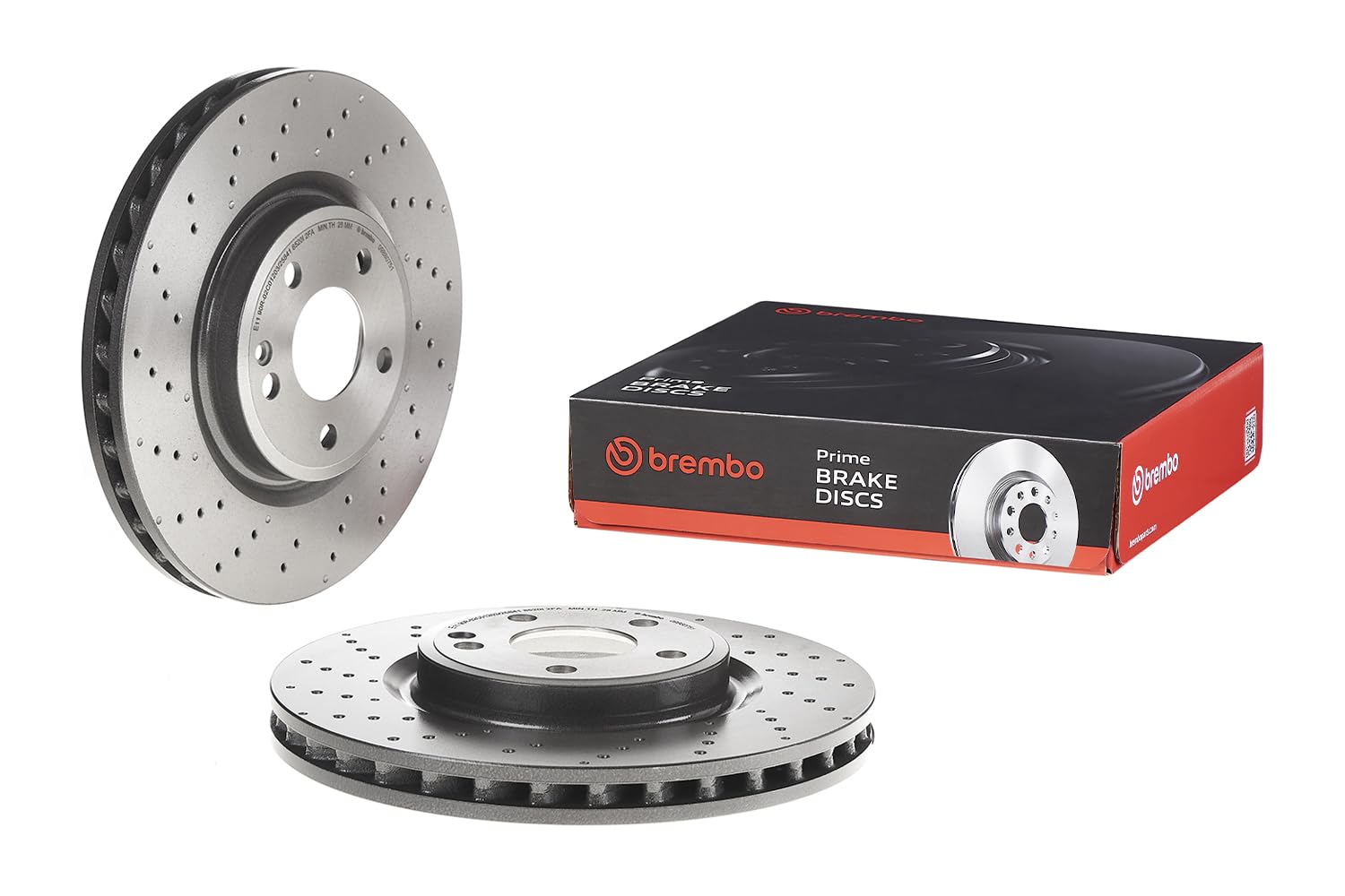 Brembo 09.B807.51 Front UV Coated Brake Disc - Single Piece