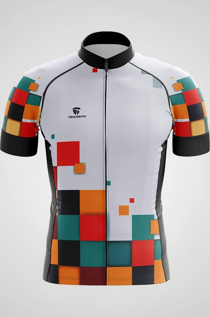 Men's Cycling Jerseys Printed Bike Bicycle Tshirts for Men Mountain Biking Clothes for Cyclist Long Riding Cycling Wear Tops Boys Shirt Technical Biking Gear Clothing