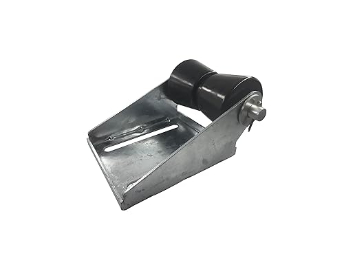 Miniatura 5 de Kit de montaje de rodillos de quilla con eje de rodillo y soporte para remolque de barco Acero galvanizado
