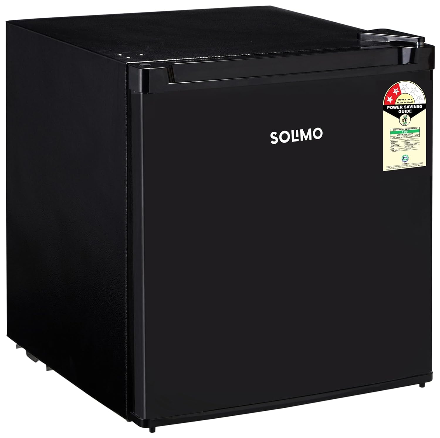Amazon Brand – Solimo Mini Fridge with Direct Cooling Technology | Ideal for Home, Office, Dorm Room | Personal Minibar | Compact Size | Black (45 Liters) Amazon Brand – Solimo Mini Fridge with Direct Cooling Technology | Ideal for Home, Office, Dorm Room | Personal Minibar | Compact Size | Black (45 Liters)