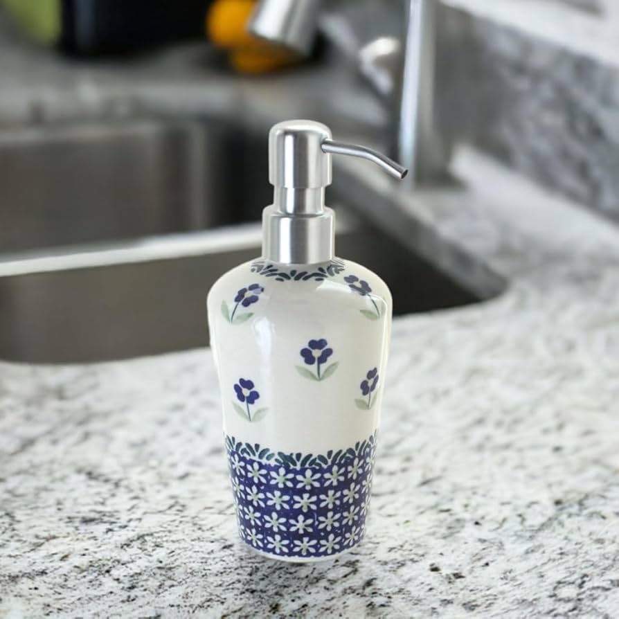 yk♡Limoge＊フランスアンティーク　ローズ　ディスペンサーセット Amazon｜Easy-Tang 330ml シャンプーボトル デイスペンサー