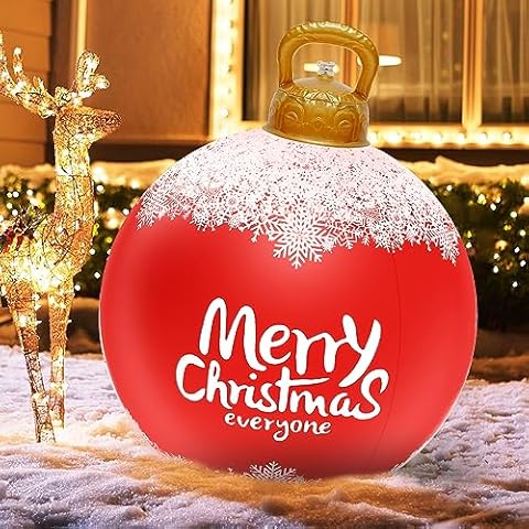 Boule de Noël Gonflable Awmark 60cm Cover