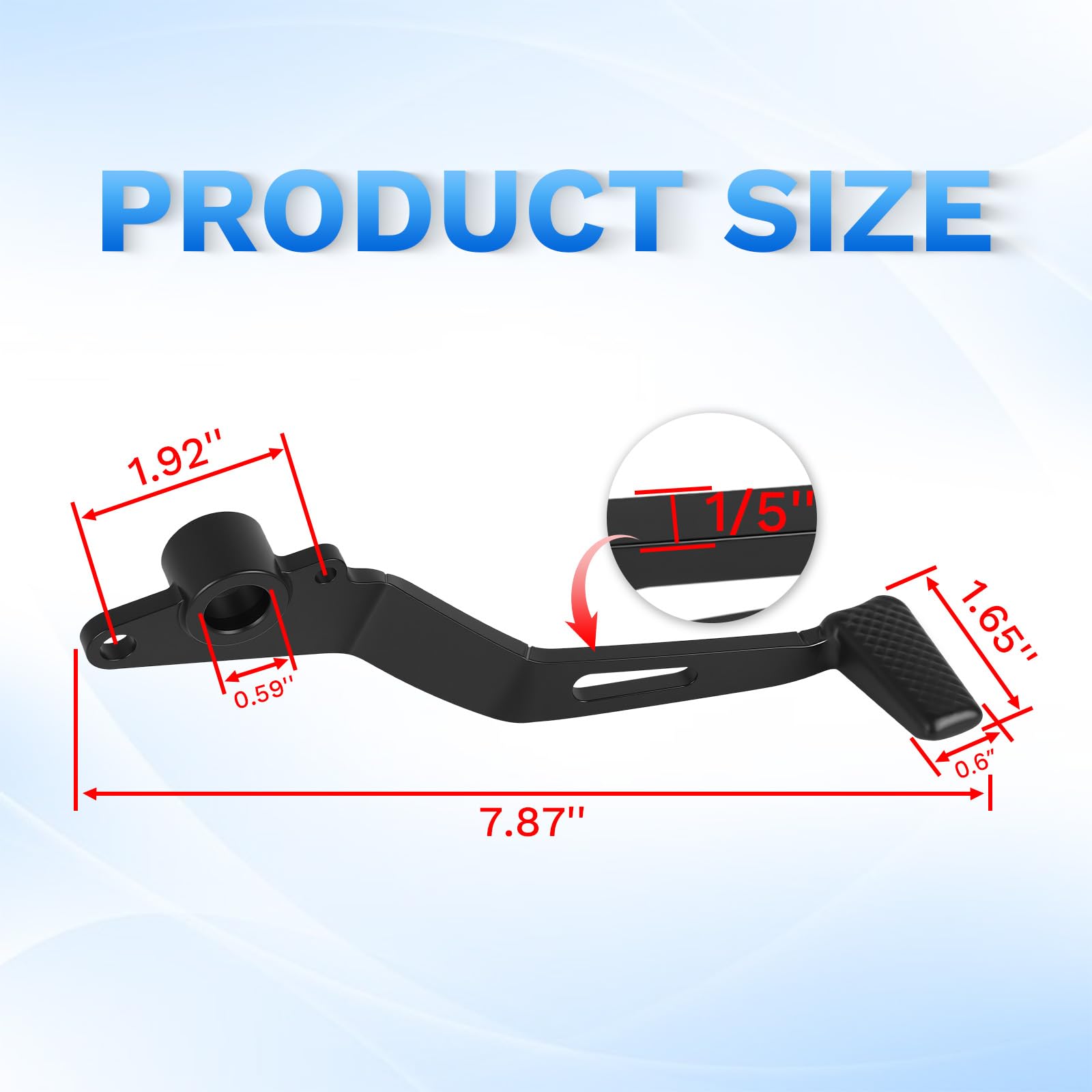 Amazon.com: PIKPOP Rear Brake Lever for 2018-2025 Ninja 400, Ninja