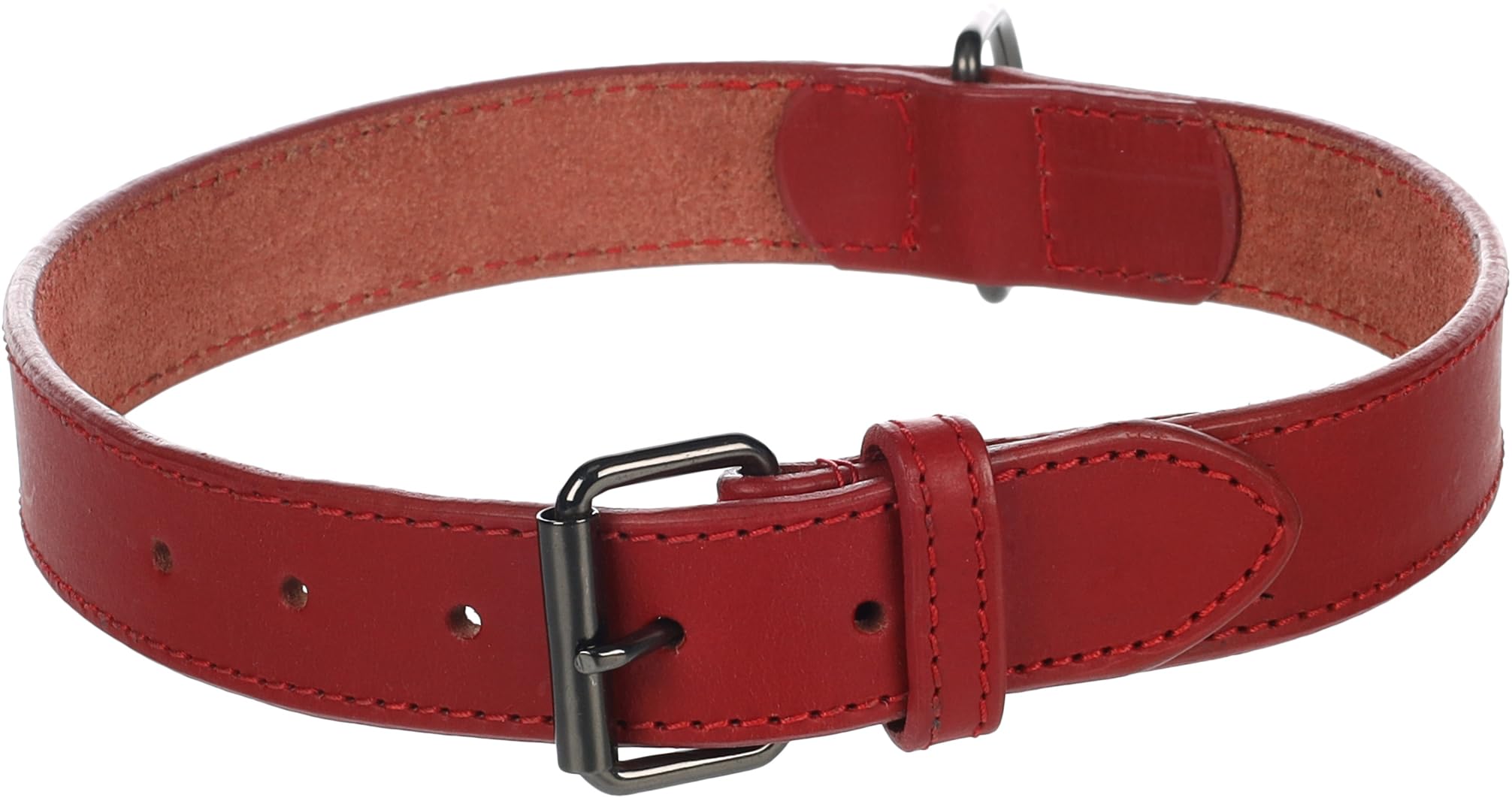 Flamingo Dog Collar Denver Red XXL 52-62cm 30mm
