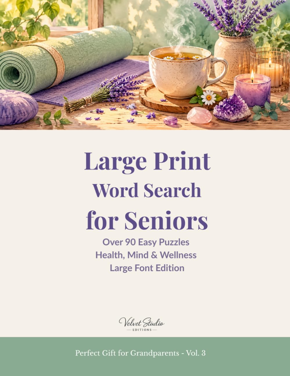 Large Print Word Search for Seniors: Over 90 Easy Puzzles Health Mind and Wellness Large Font Edition