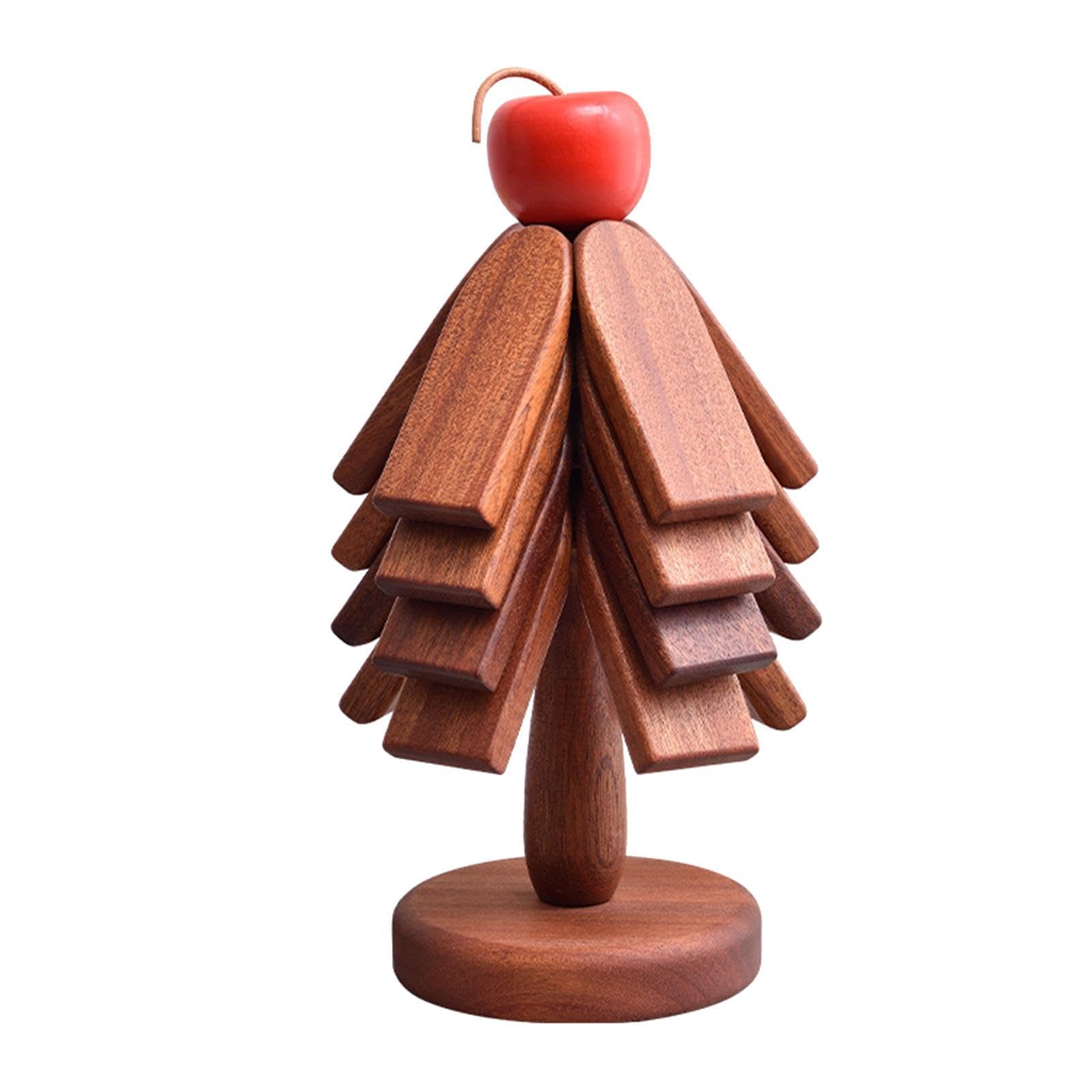 Set di Sottopentola ad Albero di Natale Rustico Protezione Tavola