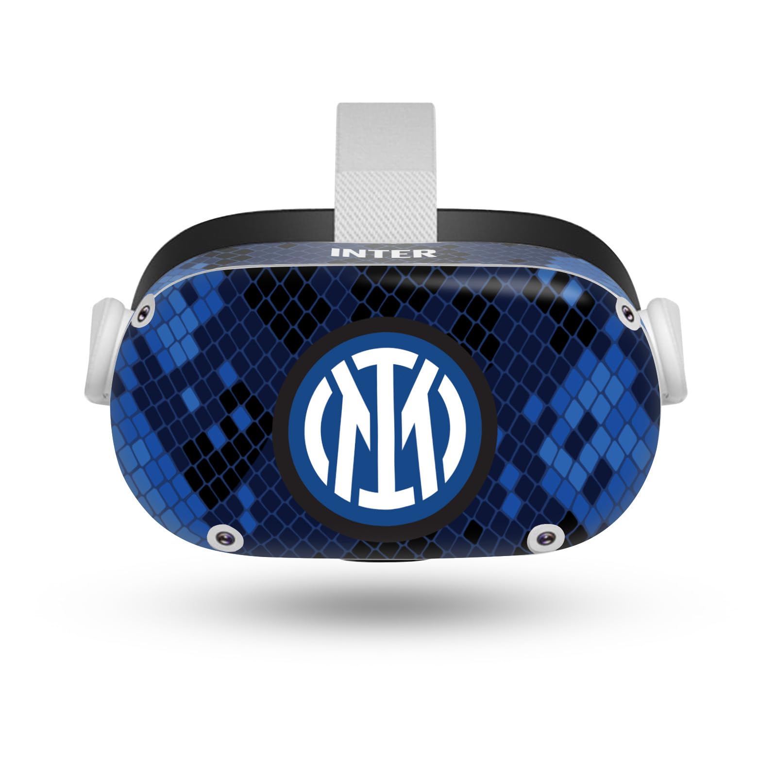 Head Case Designs Officially Licensed Inter Milan Home 2021/22 Crest Kit Vinyl Sticker Skin Decal Cover Compatible with Meta Quest 2