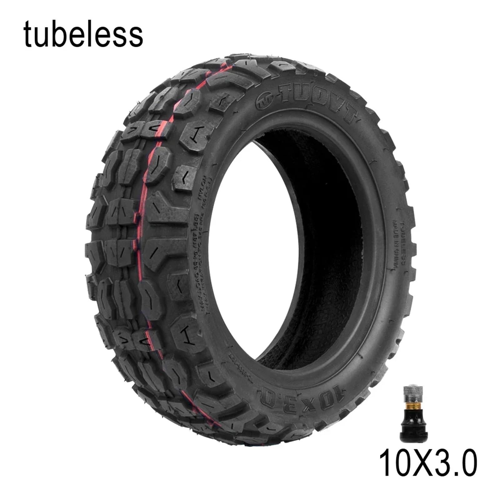 10-calowa opona terenowa 80/65-6 10X3 do Speedual Grace 10 Zero 10X M4 Pro do skutera elektrycznego, dętka 10x2,50(1set G)
