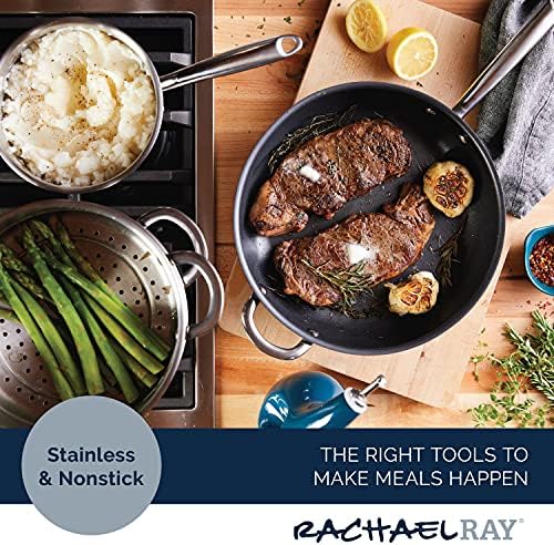 Rachael Ray 70033 Professional Cookware Pots and Pans Set - Thumbnail 5