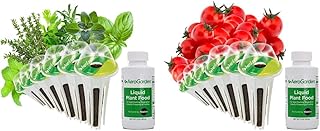 AeroGarden Italian Herb Seed Pod Kit (6-Pod) & Miracle-GRO AeroGarden Red Heirloom Cherry Tomato Seed Pod Kit (6-Pods), 6-pod