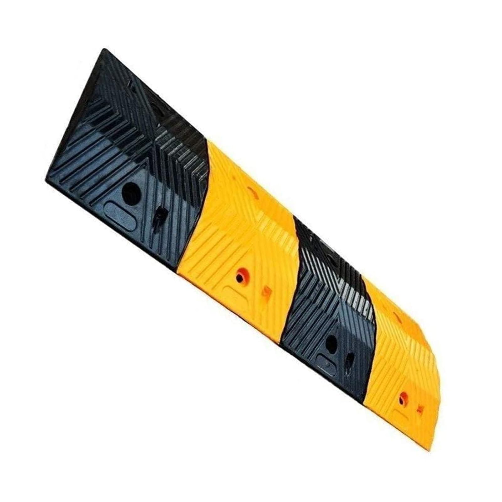 HTTGDGDH Traffic Speed Bumps, Speed Ramps, Rubber Road Bumps, Used For Asphalt Concrete Gravel Driveways Indoors And Outdoors,