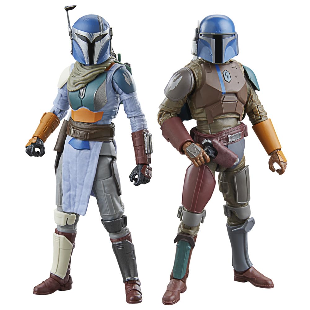 Star Wars The Black Series Mandalorian Shriek-Hawk Trainers, Star Wars: The Mandalorian Collectible 6 Inch Action Figure 2-Pack