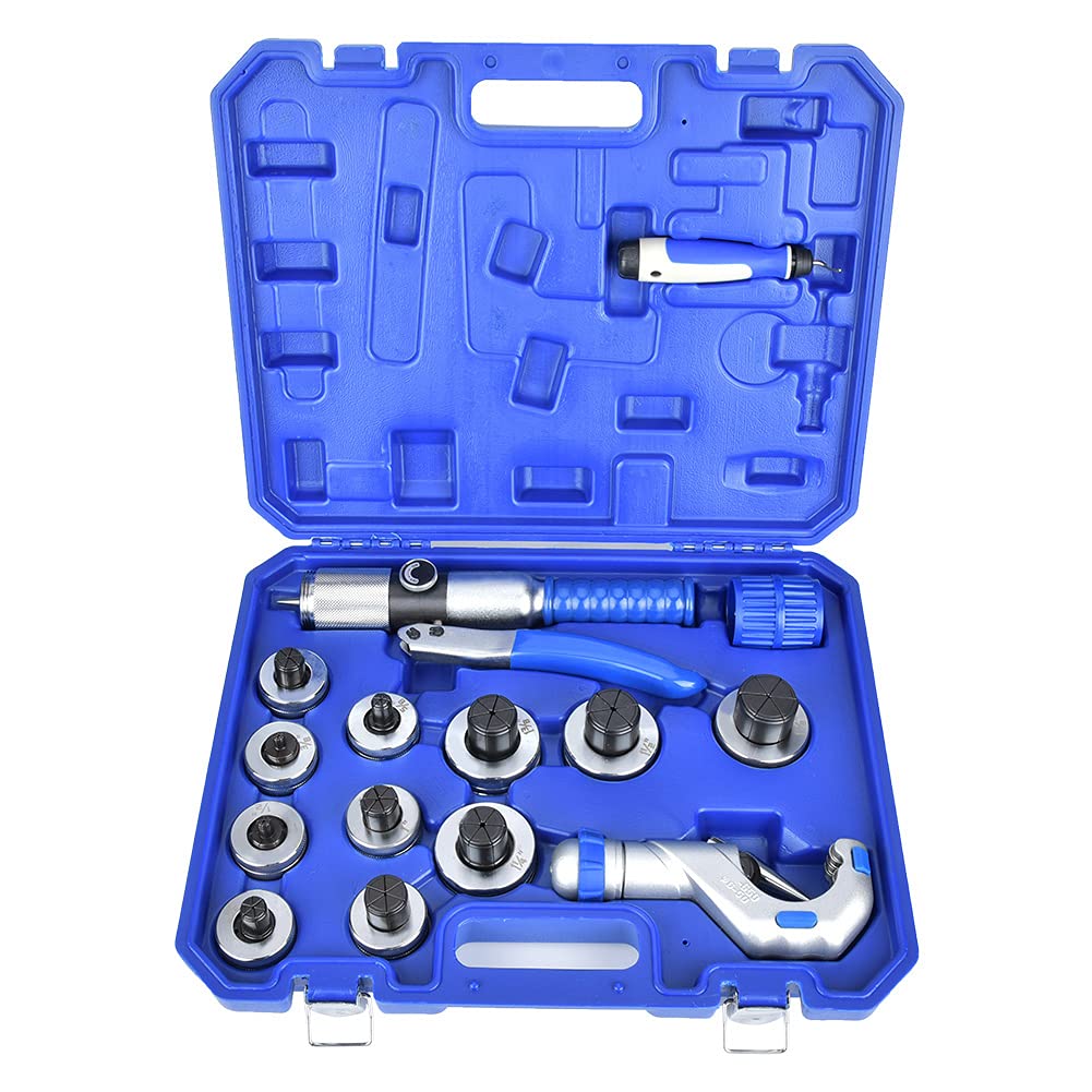 Tube Expander Pipe,Hydraulic Tube Expander Pipe Flaring Tool for U-Type Copper Pipe 10-42mm CT300AL