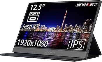 12.5インチ 4K対応 モバイルディスプレイ Amazon.co.jp: JAPANNEXT 12.5インチ モバイルモニター IPS パネル