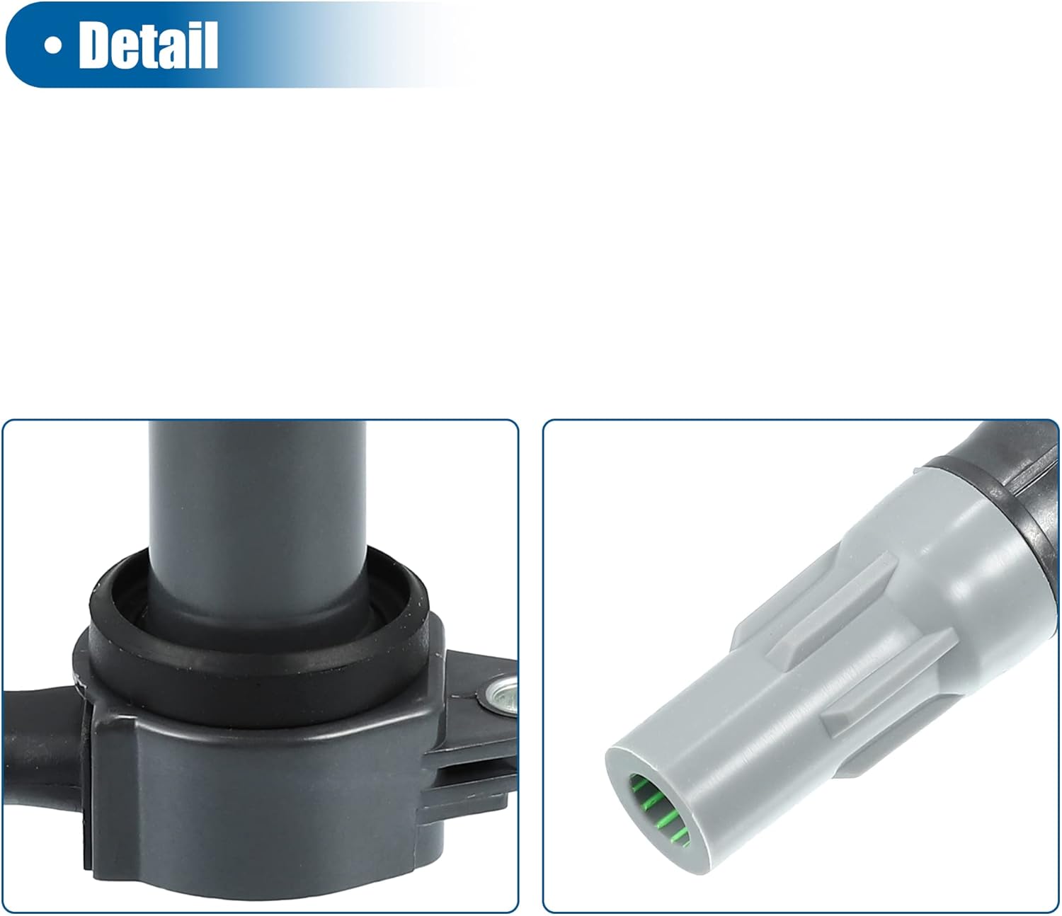 X AUTOHAUX 6pcs Ignition Coil for Dodge Charger Challenger Avenger Nitro Magnum for Chrysler 300 Town & Country Sebring 2.7L 3.5L 4.0L V64606869AA 4606869AB UF502