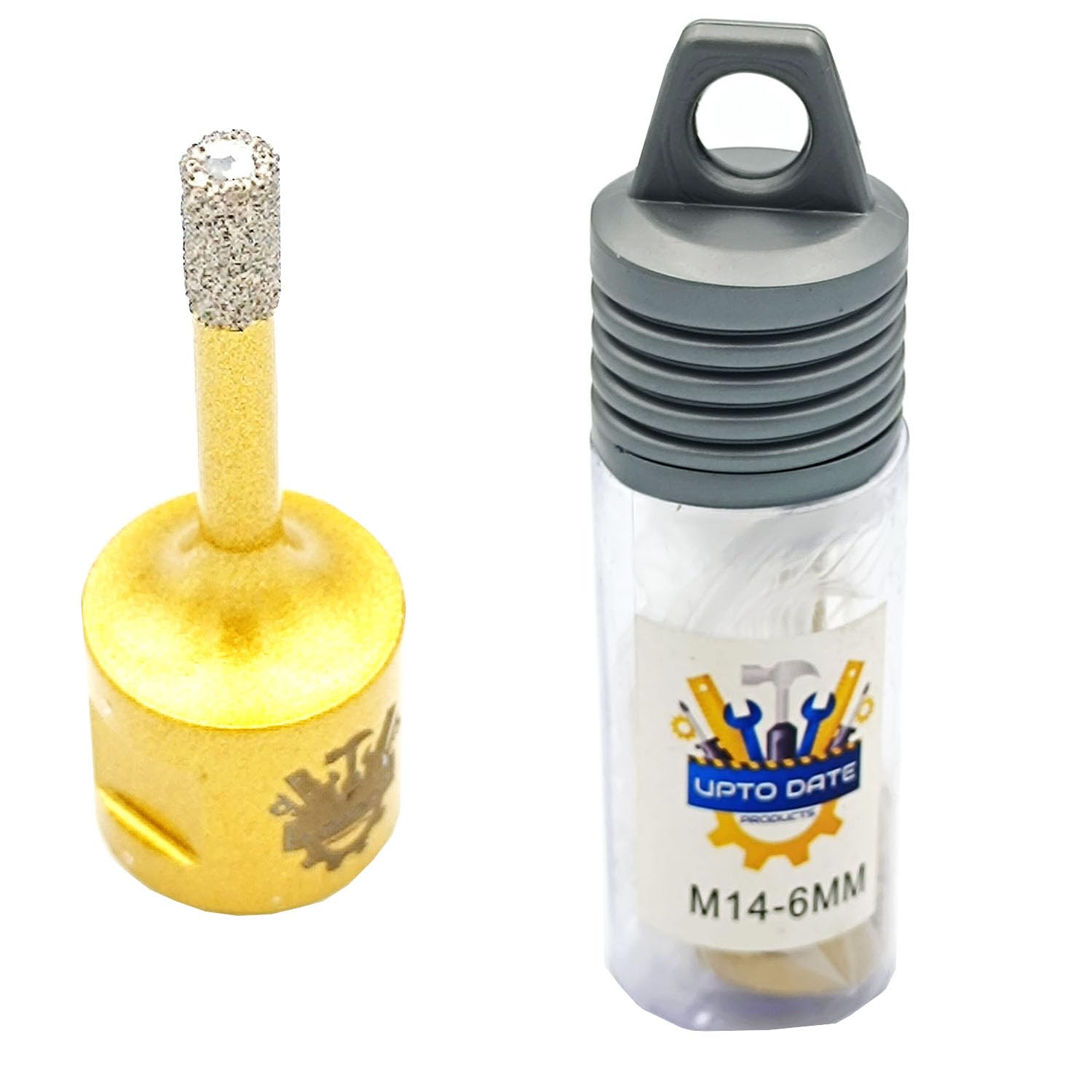 6mm M14 Thread Diamond Core Drill Bit Dry Vacuum Brazed Ceramic Granite Marble Ston Tile Masonry Hole Saw tool Tile Hole Saw Cutter (6mm 1Pc)-image-43