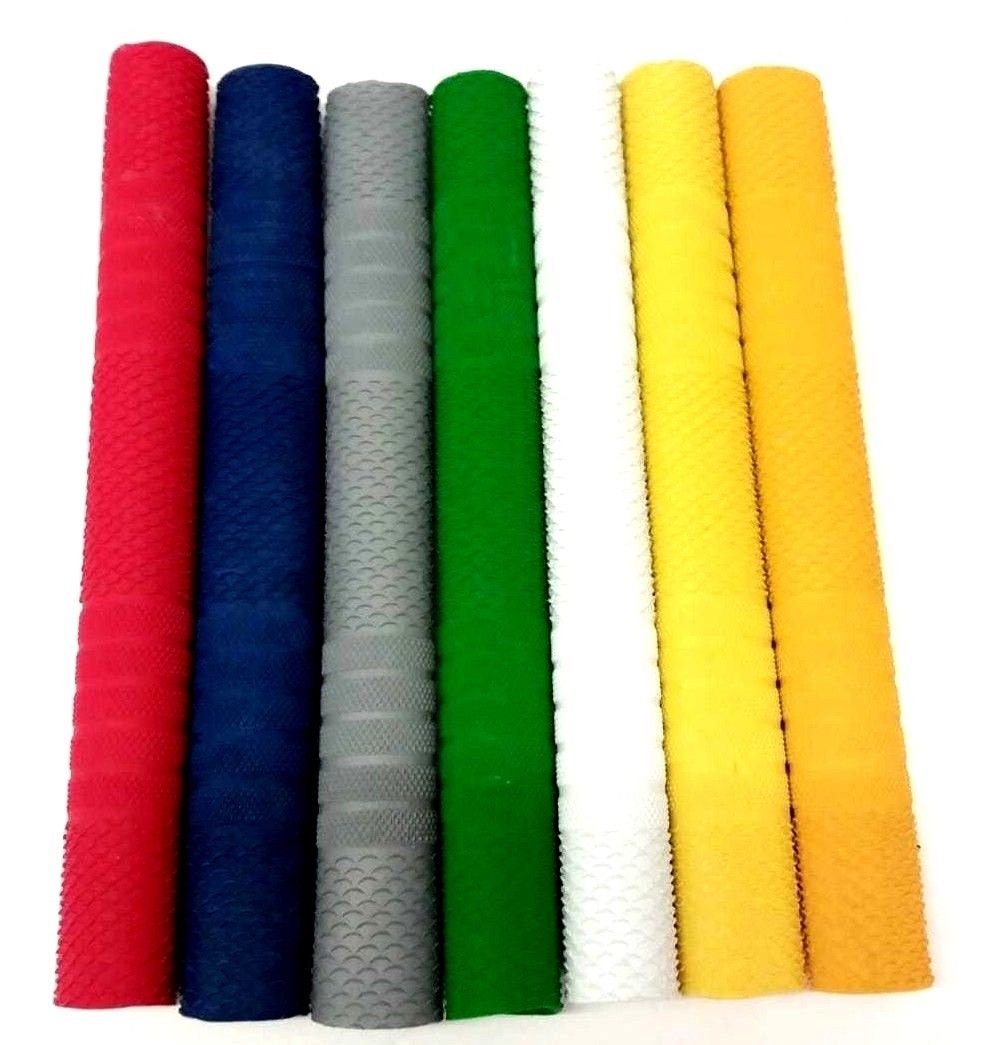 Premium Cricket Bat Grip Rubber Replacement Handle Non Slip Good Grip Various Styles Pack of 3 or 4