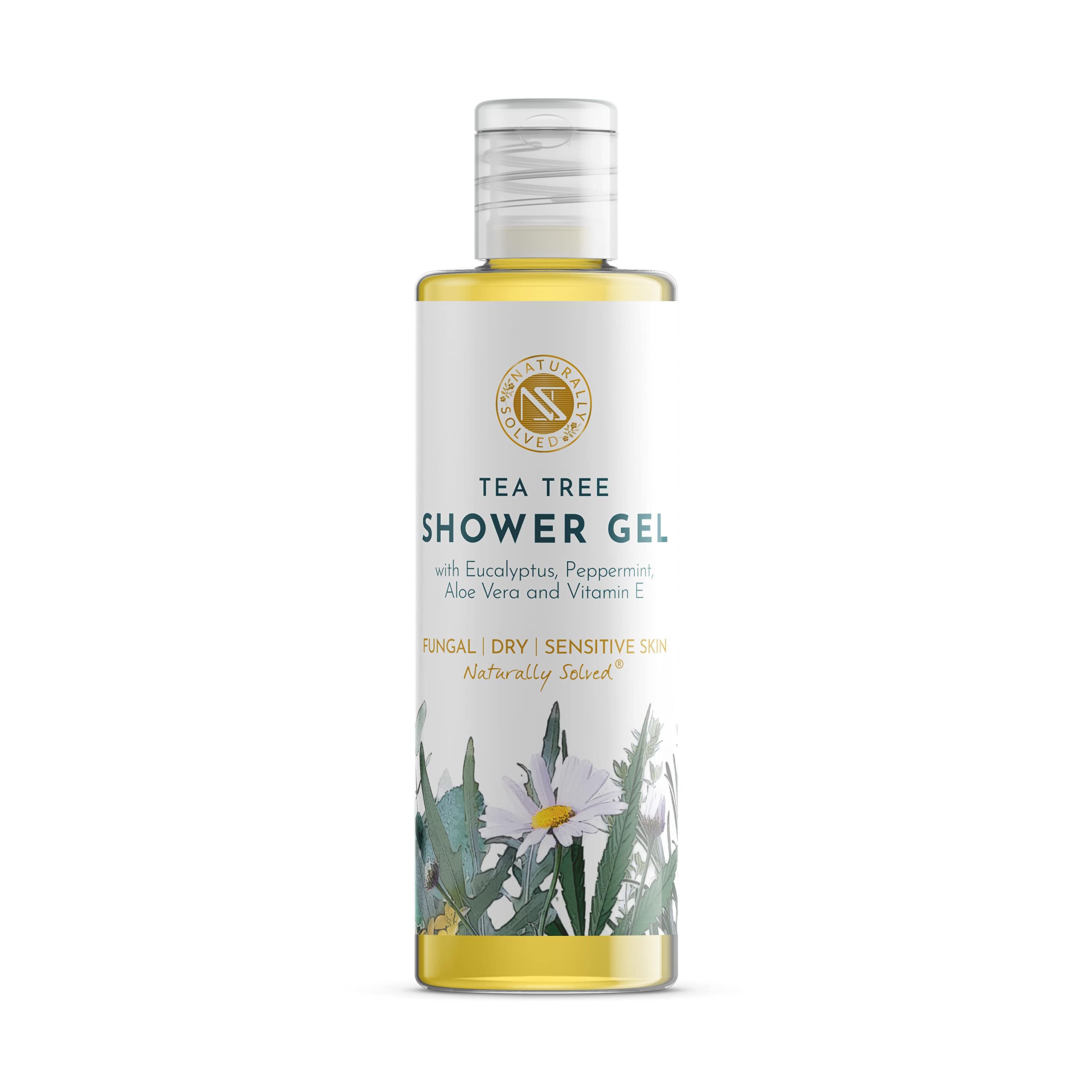 Buy Original AntiFungal Shower Gel. Tea Tree, Eucalyptus & Peppermint