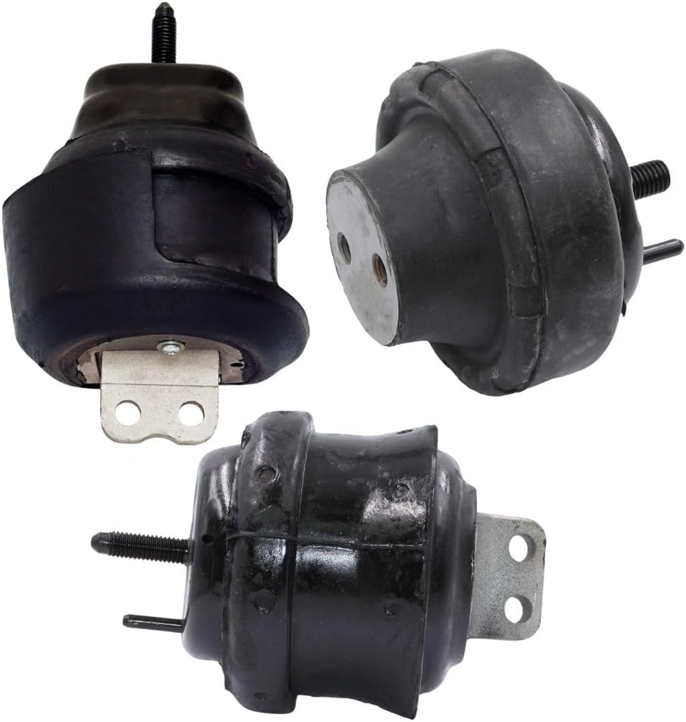 3PCS Motor & Trans Mount Set for 1996-1999 Ford Taurus Mercury Sable 3.0L SOHC(OHV) Replacement for 2840 A2840HY 2789 A2789HY 2717 A2717HY