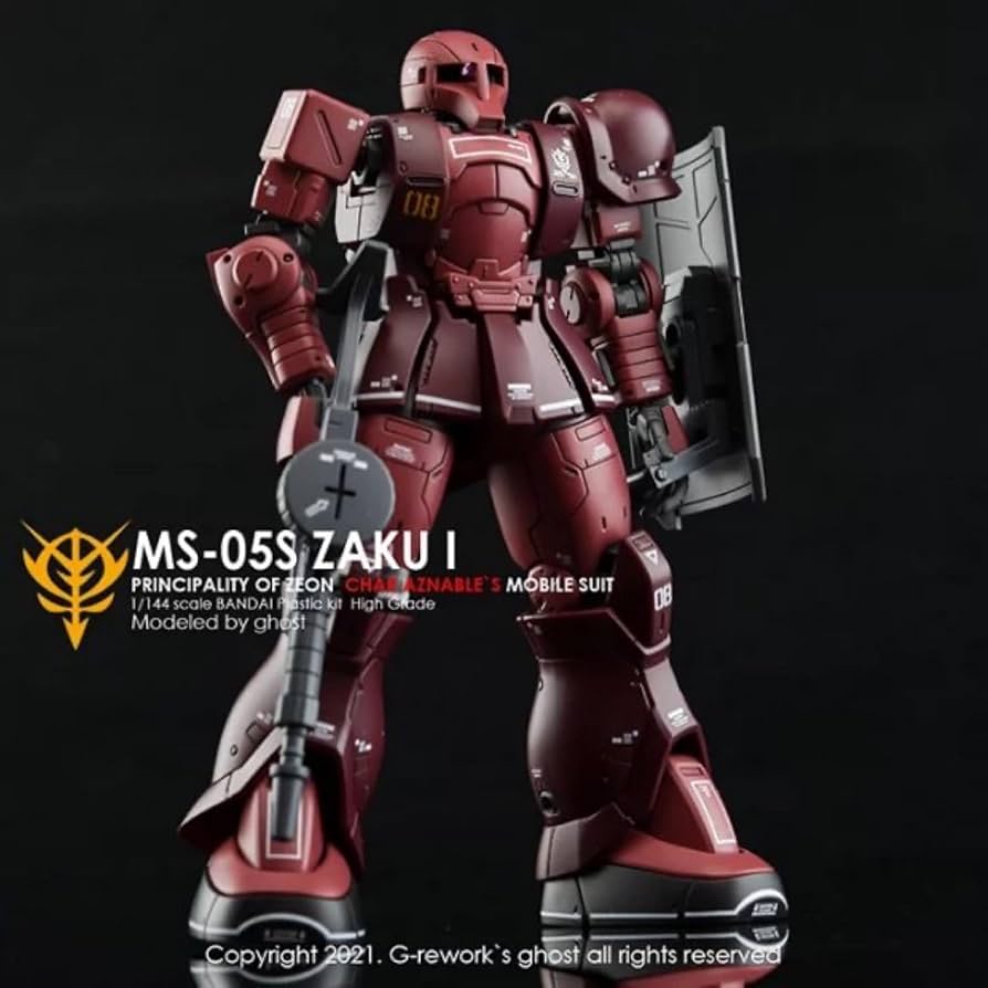 Amazon | 蛍光!! HG RG EG 1/144 ロボット MS 炎社ディテール