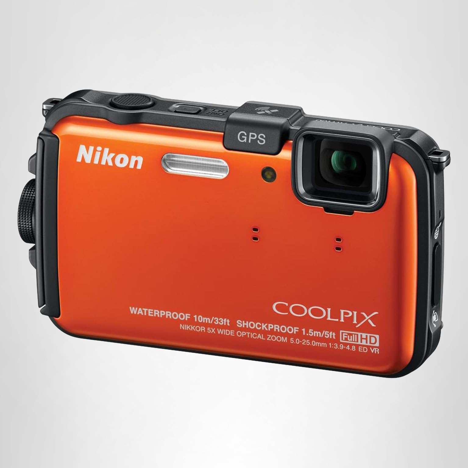 Nikon COOLPIX AW100 防水デジタルカメラ Amazon.com : Nikon COOLPIX AW100 16 MP CMOS Waterproof Digital