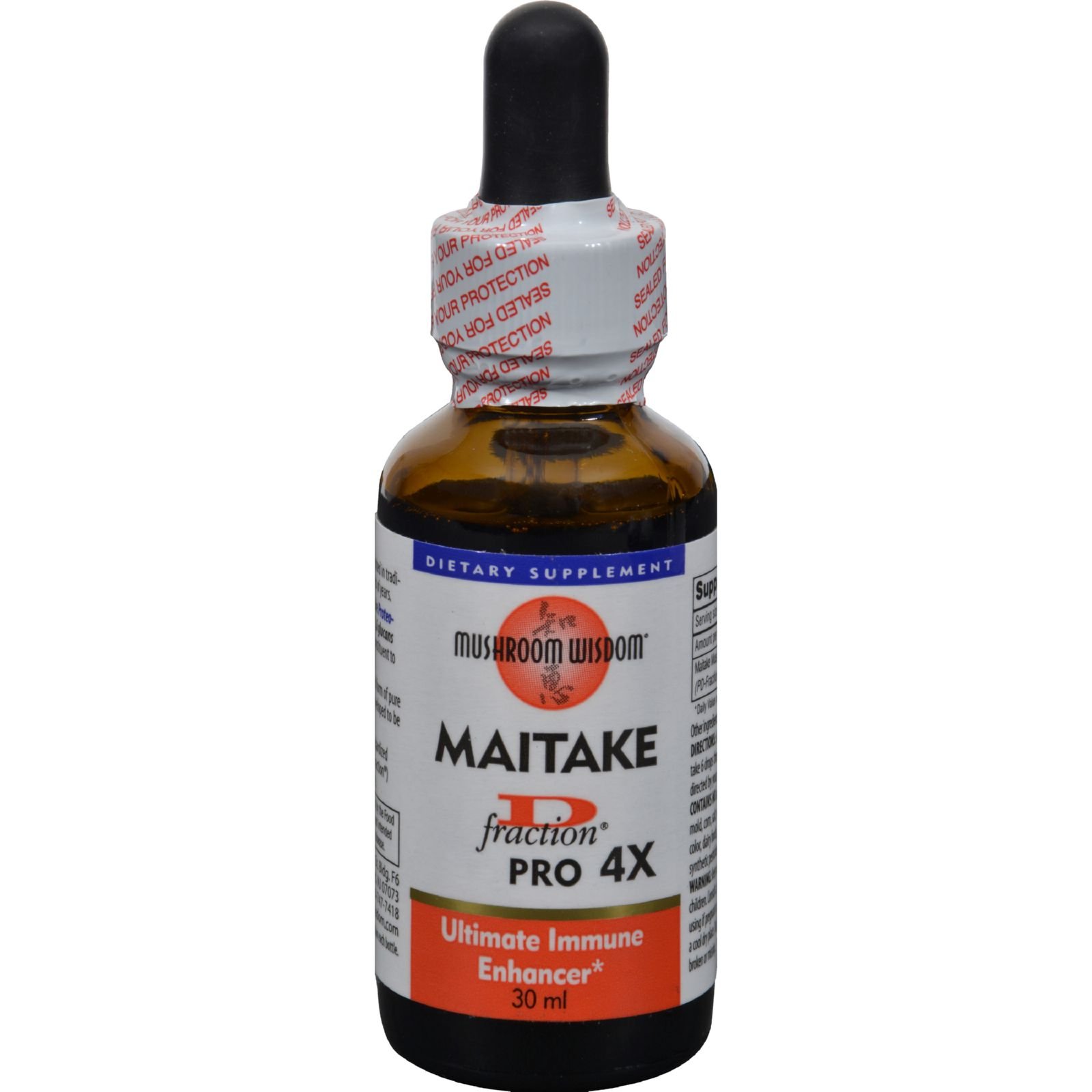 Amazon.com: Mushroom Wisdom Maitake D-Fraction PRO 4X Liquid - 1