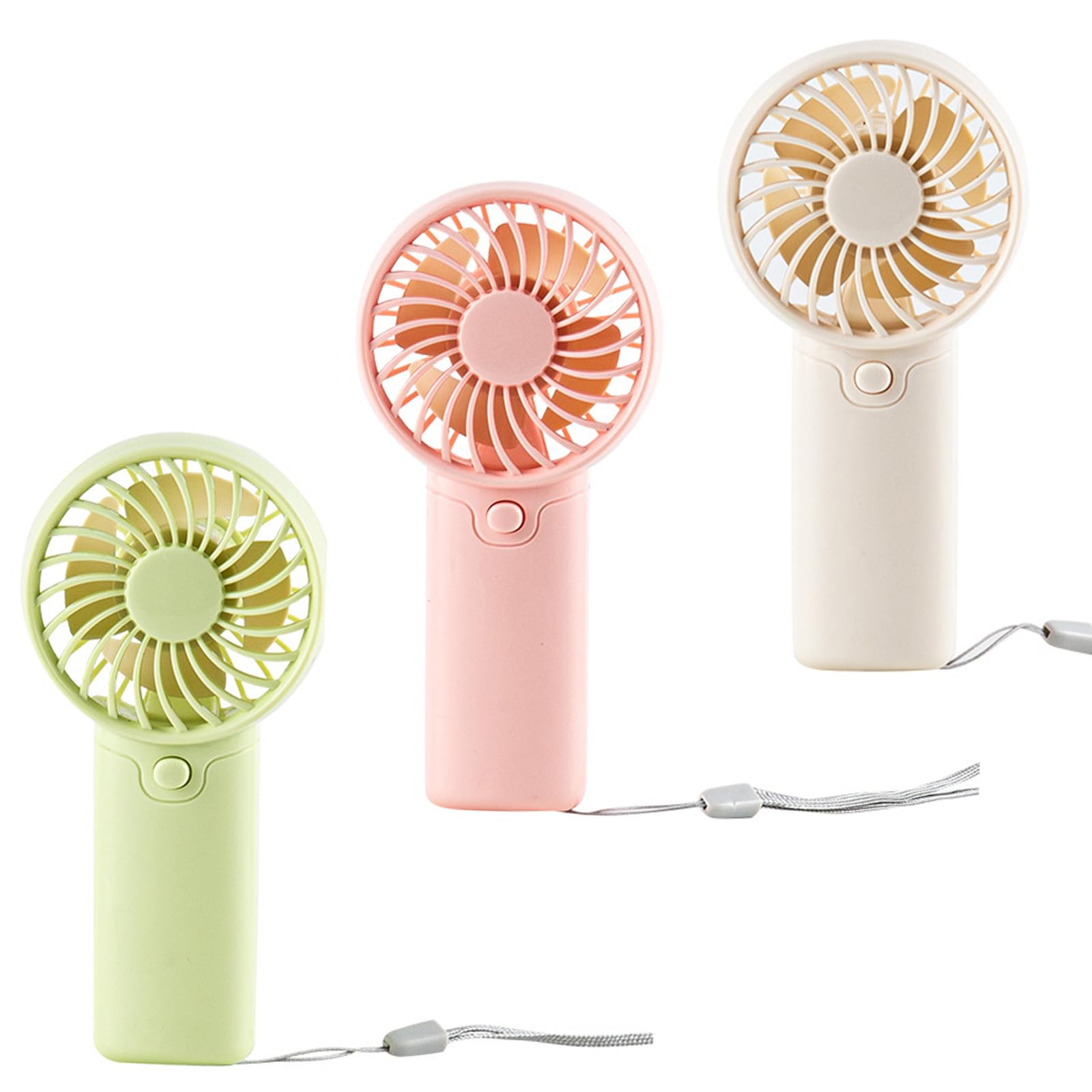 Dí adiós al calor con el mini ventilador de bolsillo portátil a pilas AAA para tu escritorio