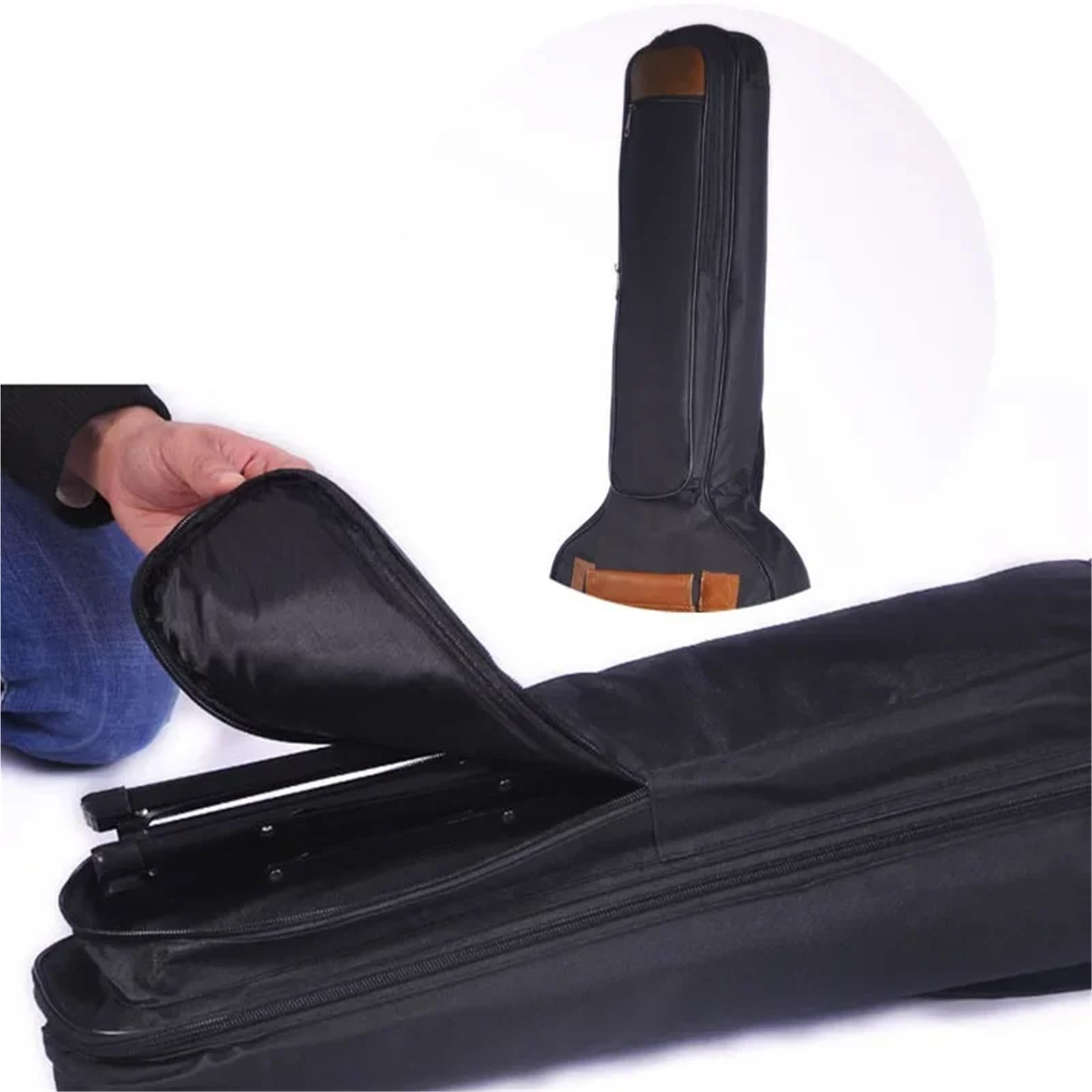 Funda De Guitarra Funda Impermeable for Guitarra eléctrica, Acolchada de algodón 10 mm, Funda Suave for