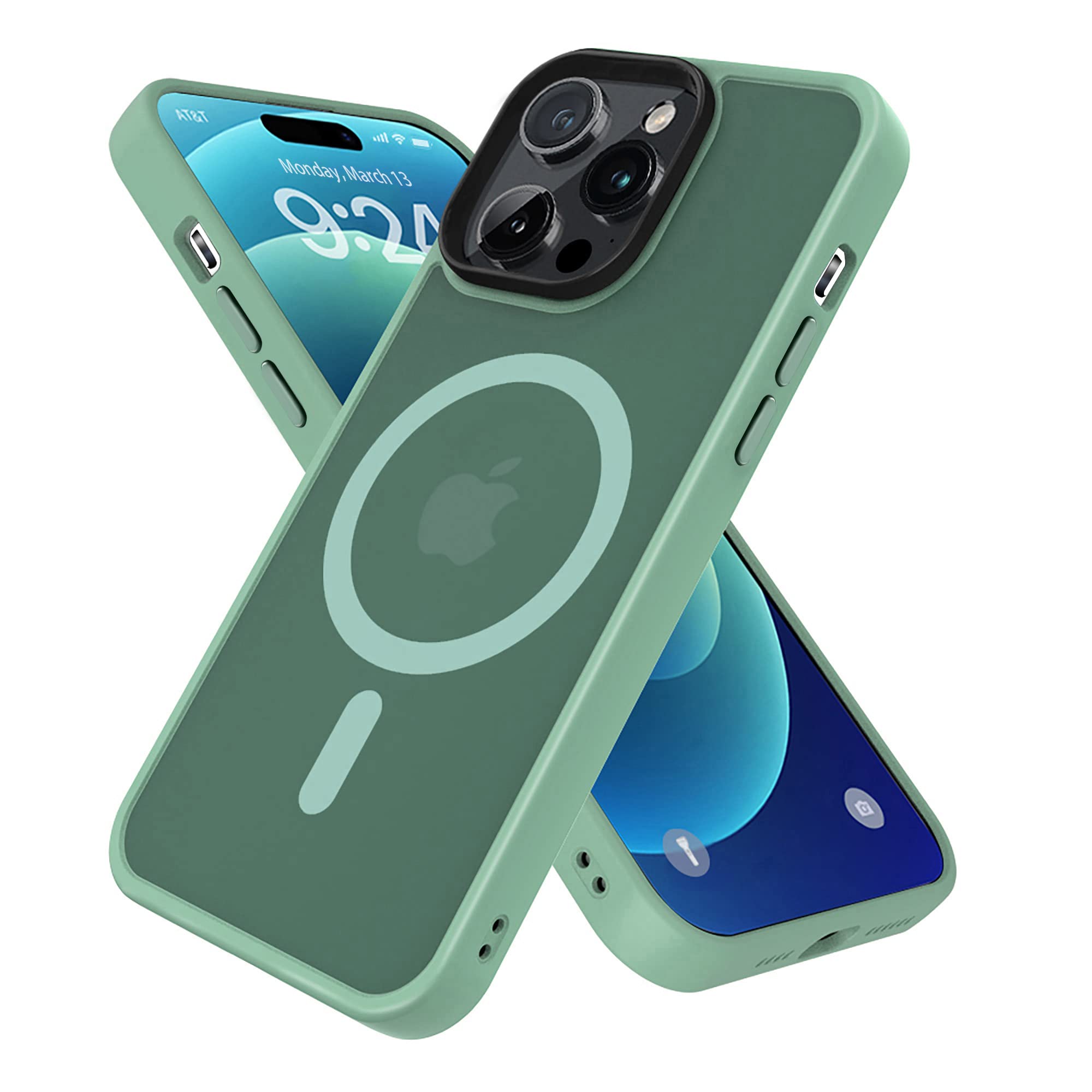 Amazon.com: PTz Worlds for iPhone 14 Pro Case - Strong Magnetic