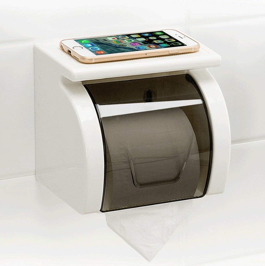 Kienlix Magic Sticker Series Toilet Paper Holder in Bathroom with Mobile Stand(Standard Size) (B0BTW6GB44) Amazon Price History, Amazon Price Tracker