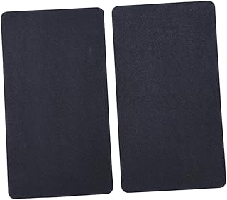 Homoyoyo 2 Peças De Painel Antiderrapante Tapete Antiderrapante Almofada De Painel De Carro Antiderrapante Para Carro Almofada Antiderrapante Para Enfeites De Painel De Carro Preto Painel
