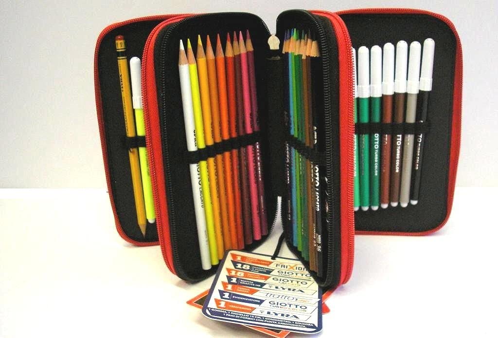 Set de útiles escolares Multicolor multicolor