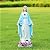 xxoasis Virgin Mary Statue,Solar Outdoor Garden Statues,Blessed Mother Statue with Solar Flower Ligths,Home/Garden Decor, Religious Gift to Women/Mom(11.81" H)