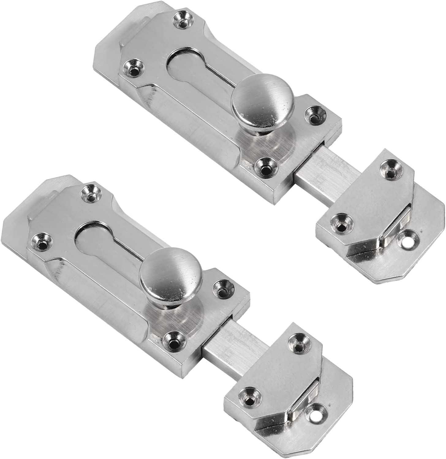 NVSFZGIYG Gate Bolt,Slide Door Lock Hasp,Barrel Retro Latch Zinc Alloy Vintage Heavy Duty Sliding for Home Yard Garden Si