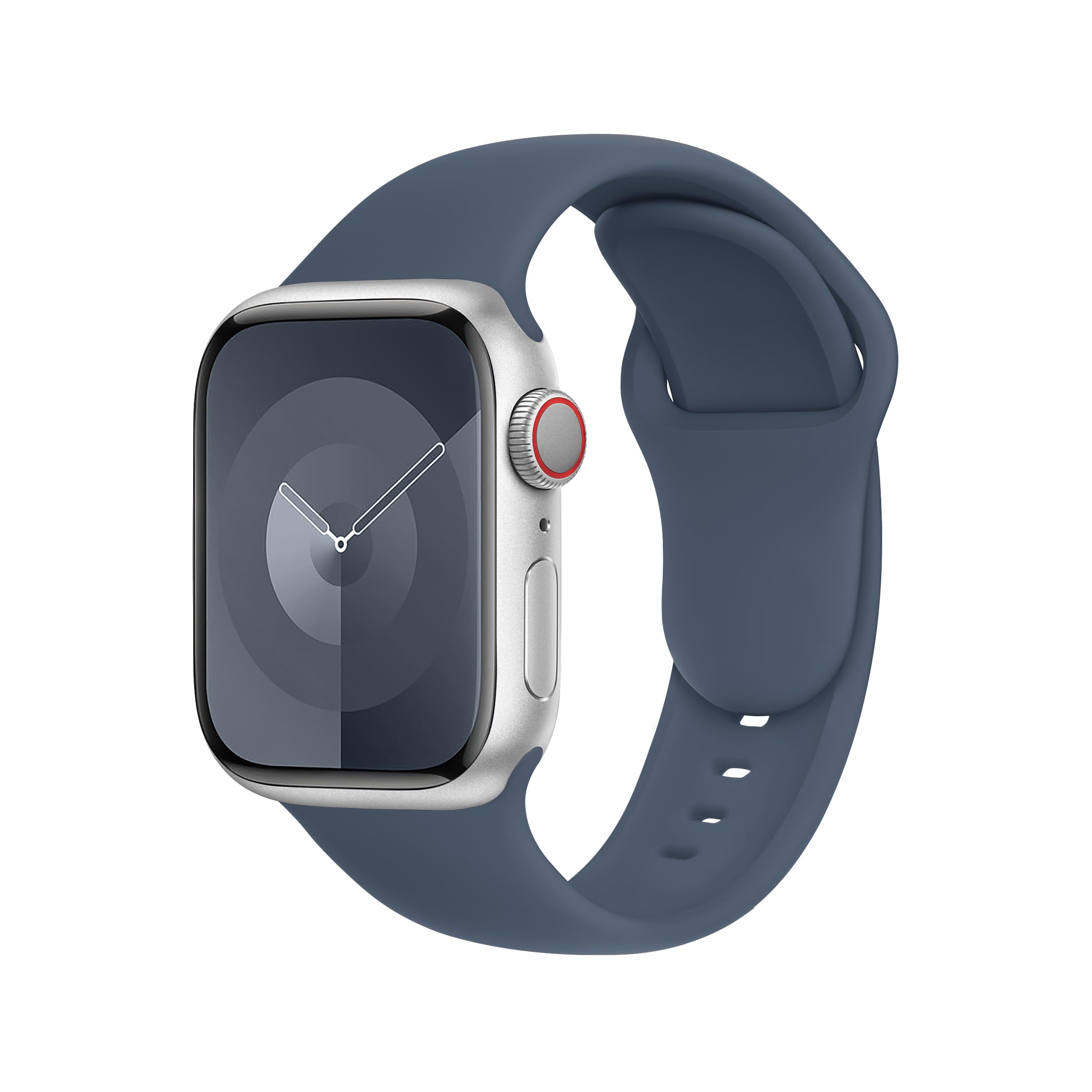 DONEGANI SBC1 Cinturino per Apple Watch Ultra 2 49mm, Serie 10 46mm, 9 8 7 45mm 41mm, SE 6 5 4 44mm 40mm, 3 2 1 42mm 38mm Band Bracciale Sport Silicone
