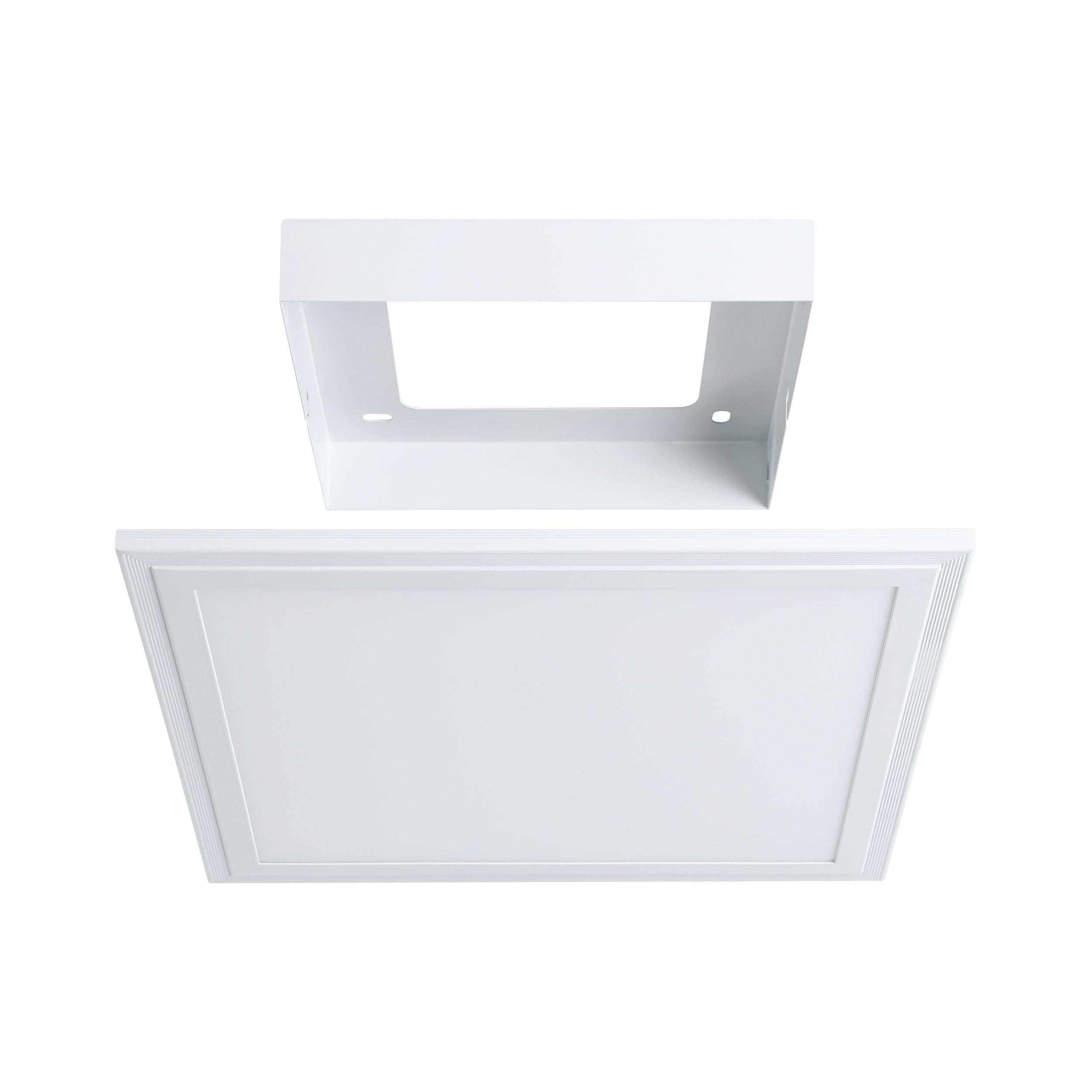 Eglo LED Lampada da soffitto Salobrena 1, 1 fiamma, Materiale: Alluminio e plastica, Colore: Bianco, Dimensioni: 30x30 cm, luce bianca neutra