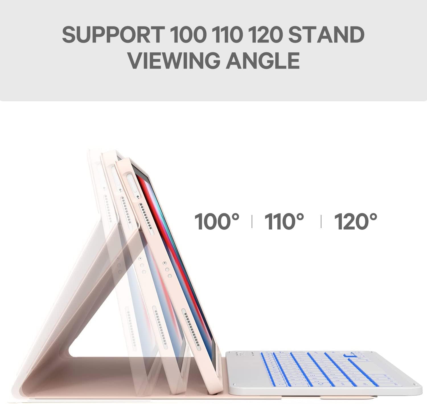 Best Deal Cheap 🛒 iPad Pro 11 2021 Case with Keyboard, CHESONA Keyboard for iPad Pro 11-inch (3rd Generation, 2nd/1st Gen) - 7 Backlight & Detachable - Pencil Holder - Flip Stand Cover - iPad Pro 11 inch Keyboard, Rose Super Sale 🛒 iPad Pro 11 2021 Case with Keyboard, CHESONA Keyboard for iPad Pro 11-inch (3rd Generation, 2nd/1st Gen) - 7 Backlight & Detachable - Pencil Holder - Flip Stand Cover - iPad Pro 11 inch Keyboard, Rose