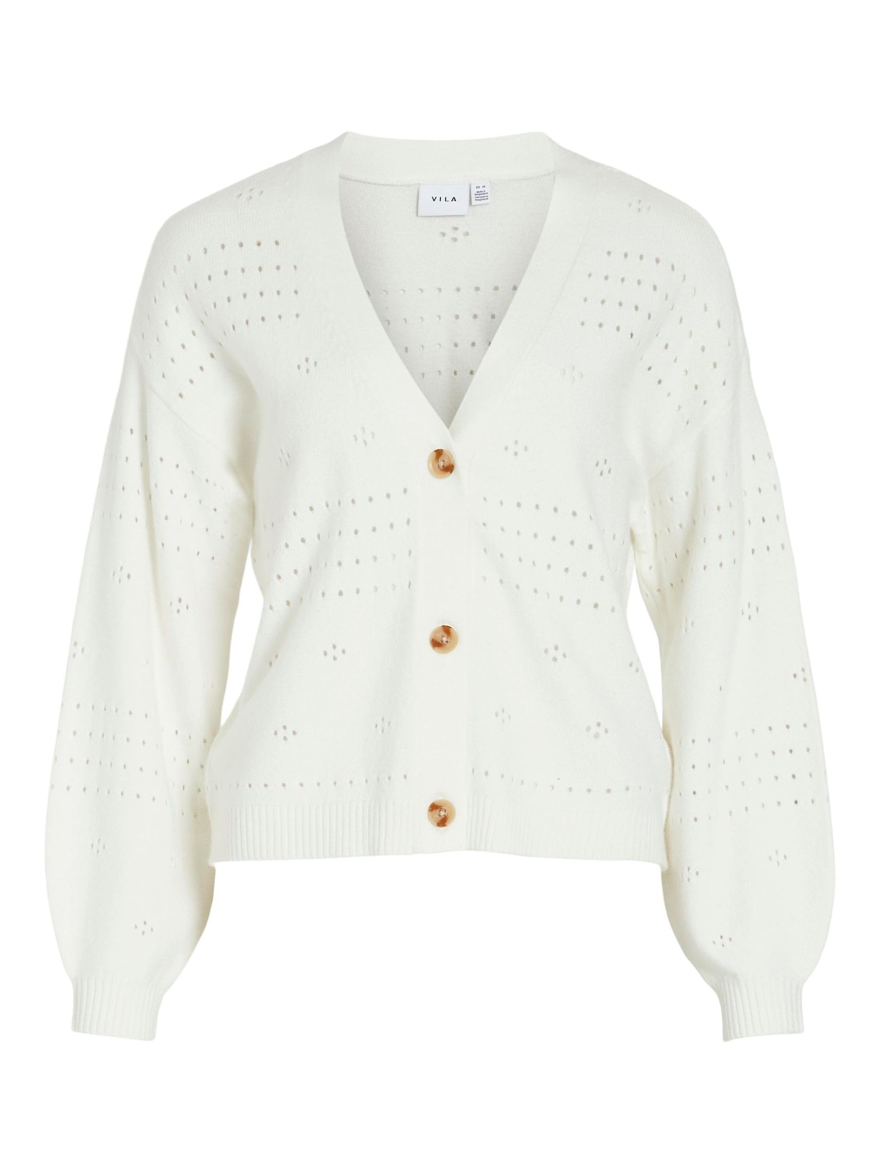 Vila Female Strickjacke VIRIL V-Ausschnitt