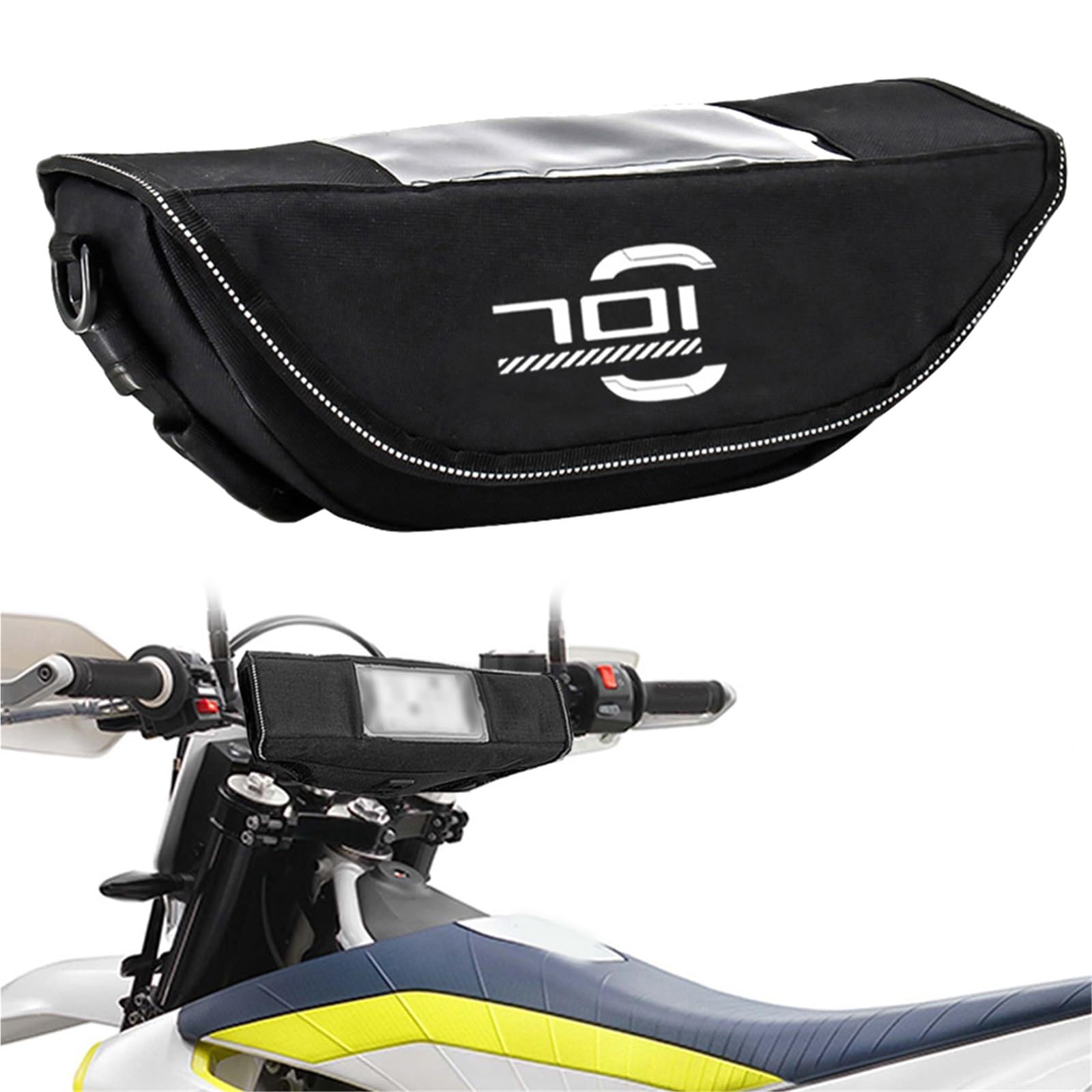Sac de rangement étanche guidon moto Husqvarna 701 Supermoto Enduro