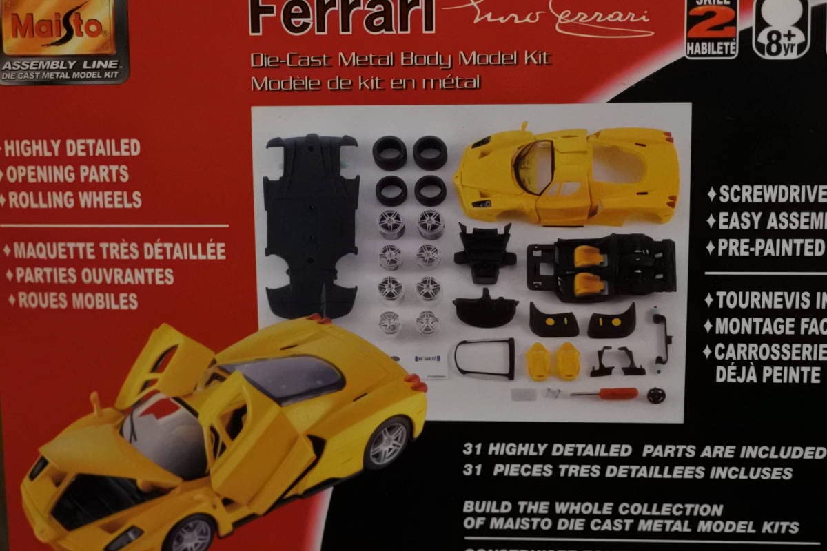 Ferrari モデルキット フェラーリアッセンブルキットシリーズ