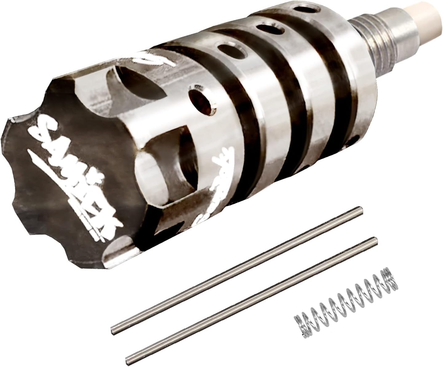 Archery Cushion Plunger for Recurve Bow - Aluminum Alloy Screw-in Shock Absorption Pressure Button with Adjustable Arrow Rest & Bow Stabilizer - Essential Bow Accessories