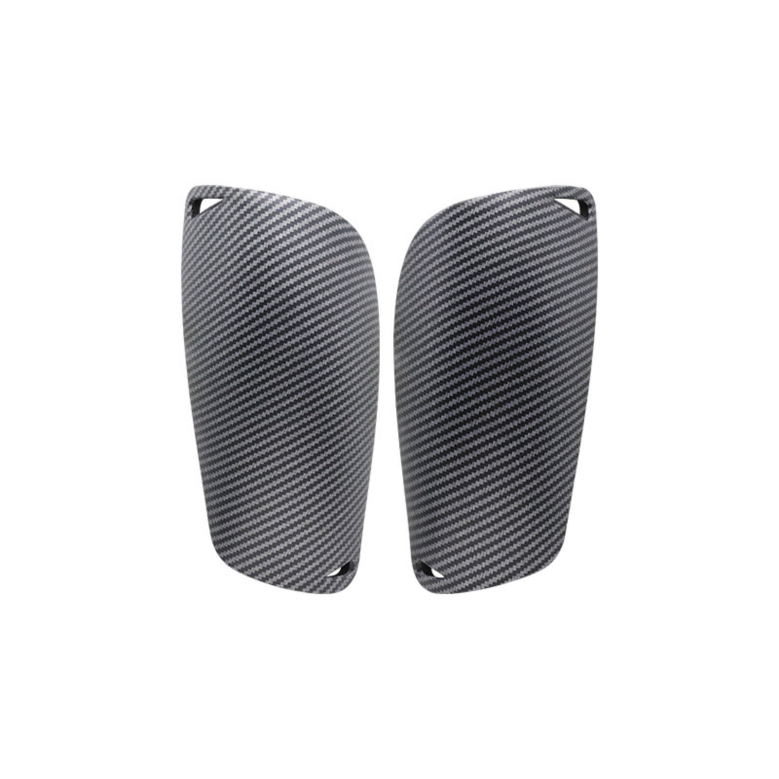 Carbon Fiber Shin Pads Ultra-Lightweight Soccer Shin Guards Force Protection Sports Gear for Professional Players, Training, Match, S, 100 Carbon Fiber|Protective Gear-image-27