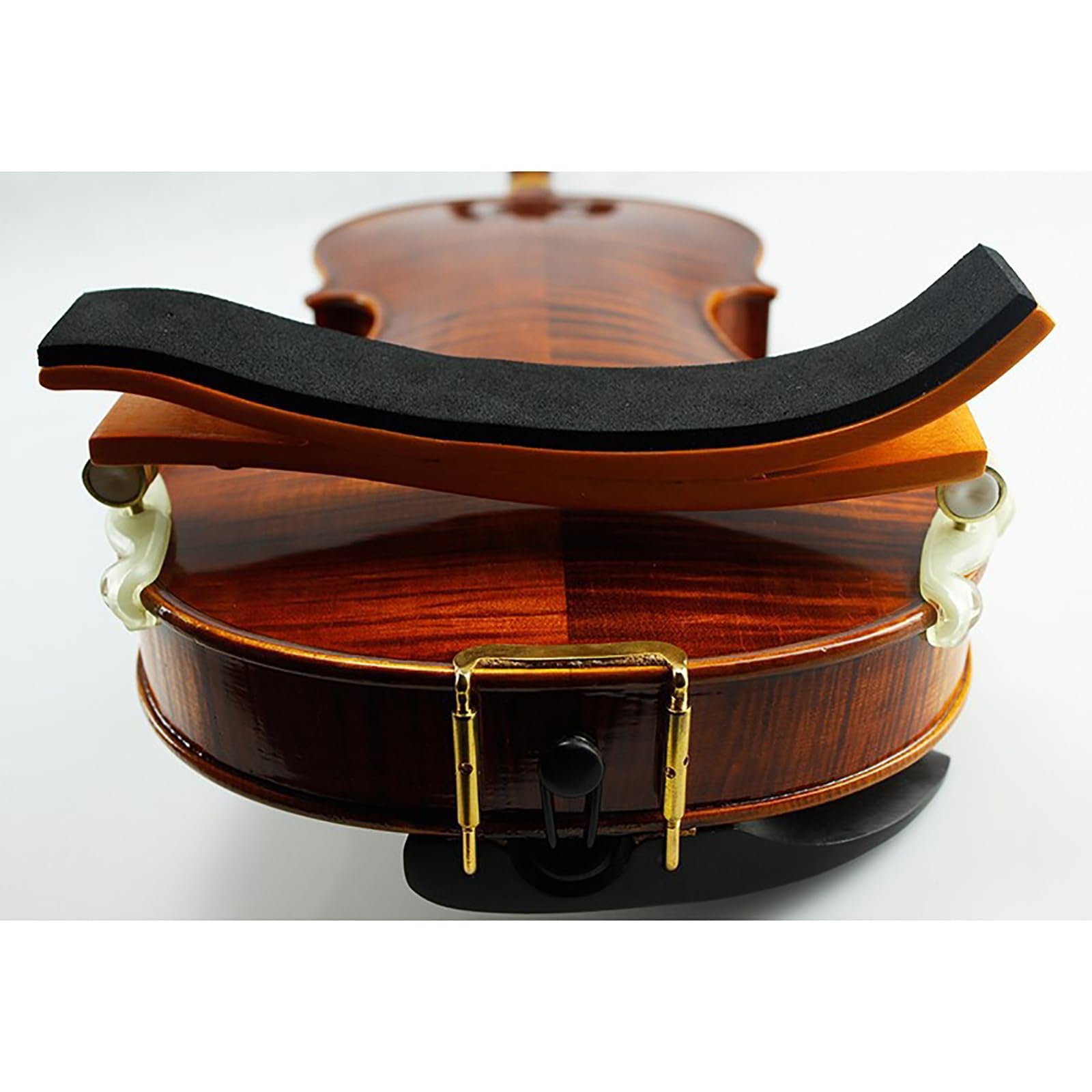 Hombreras de violín， Reposabrazos Ajustable for violín de Madera, Almohadilla for Hombros, reposamuñecas for violín(4/4 3/4)