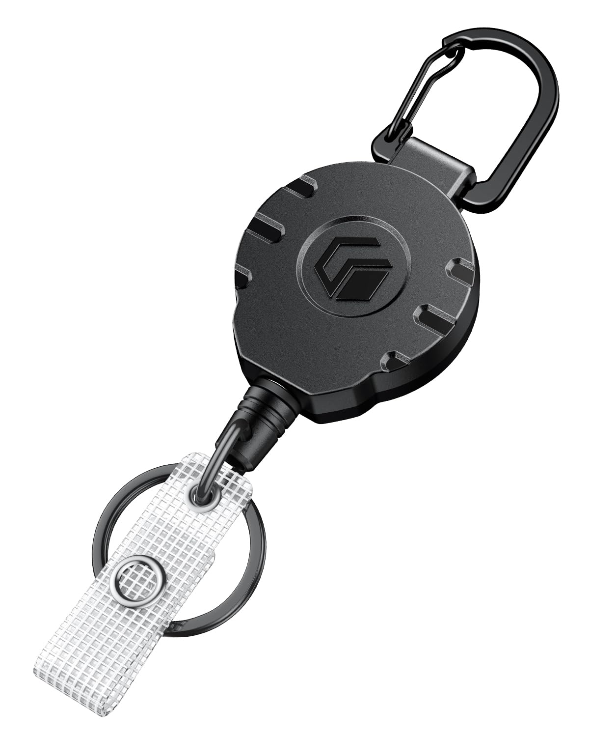 Stainless Steel Retractable Key Chain Lanyard Retractable Card