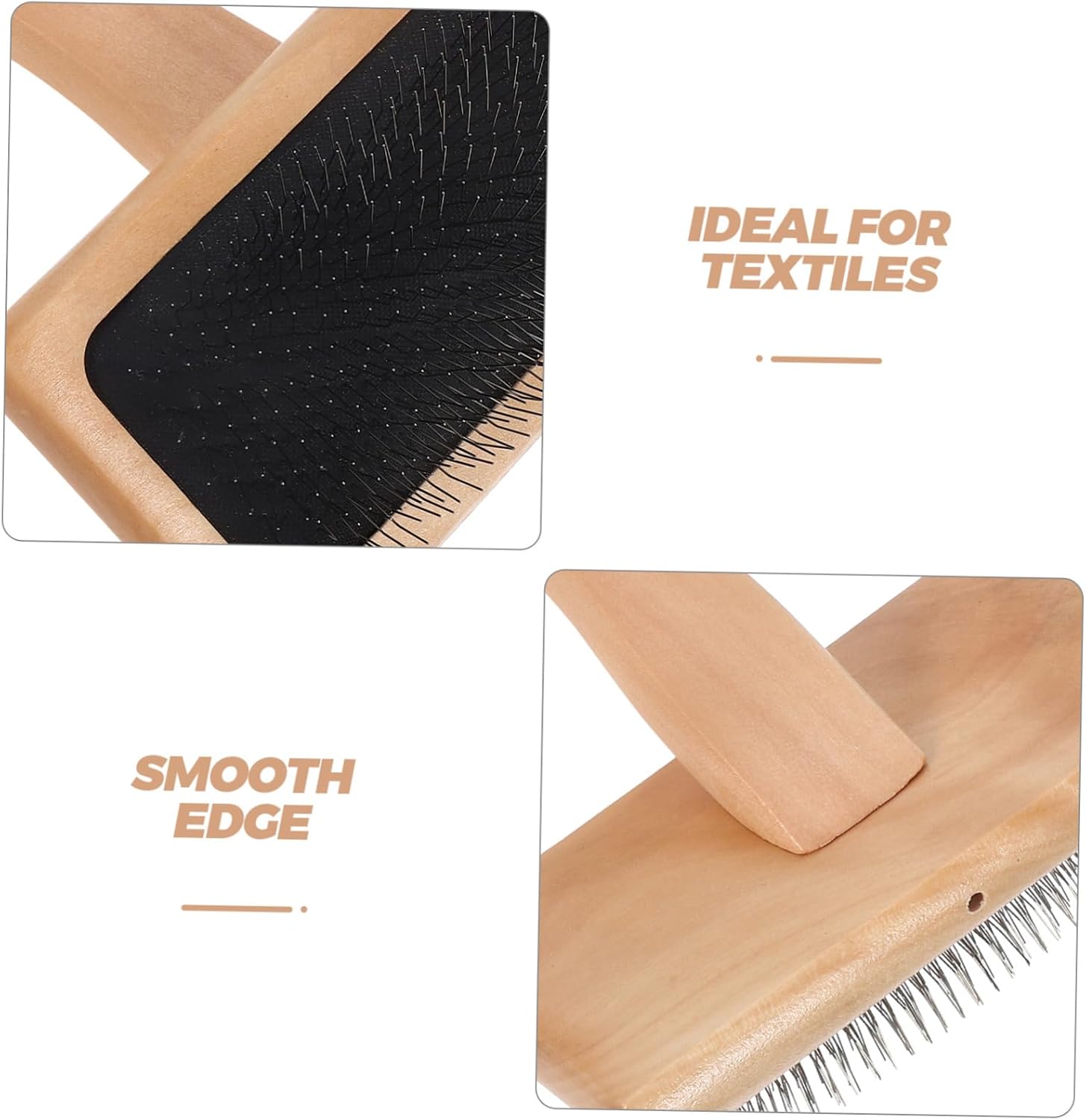 AKOOSY 2pcs Carders Needle Felting Brush Wool Carders Felting Brush for Craft Spinning for Wool Hand Tools