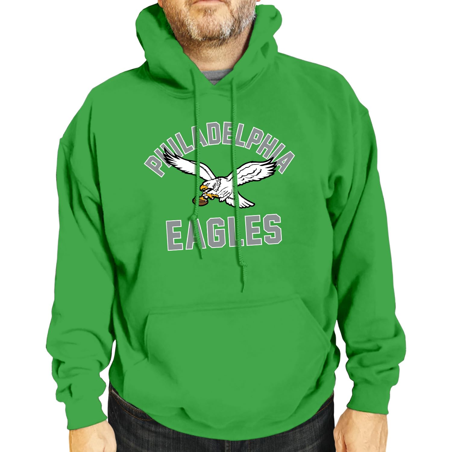 team fan apparel NFL Adult Unisex Retro Gameday Ultra Soft Fleece Hooded Sweatshirt, Officially Licensed Football Hoodie-picture-21