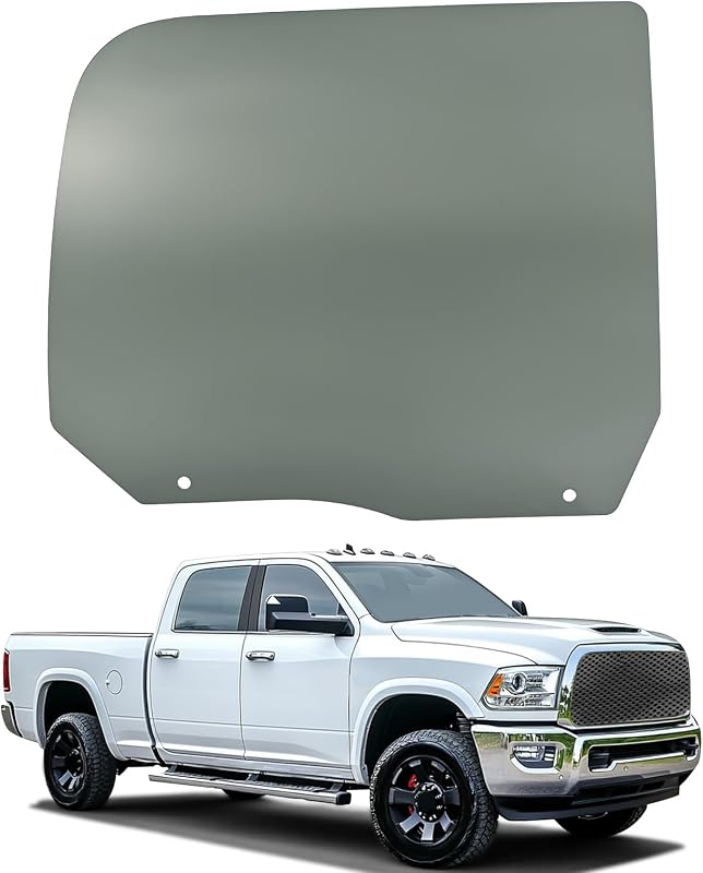 Vidro da porta traseira direita JMTAAT para Dodge Ram 4 Portas Crew Cab – 1 unidade