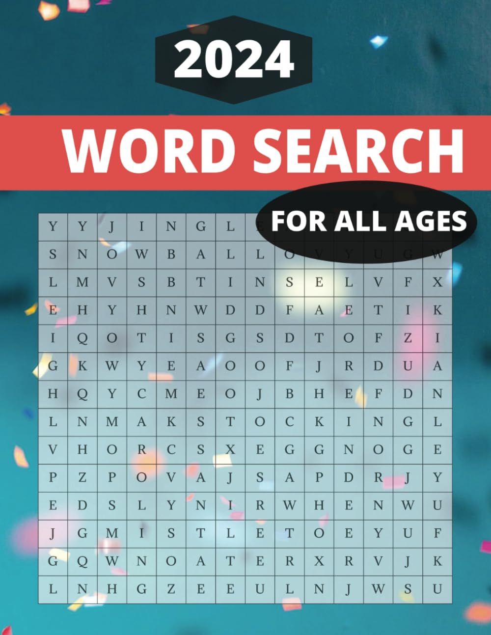2024 Easy Word Search For All Ages | Pages 100 Including Solutions | Beginners Friendly with Easy to Harder words | Large Print Easy to Read: Word ... Seniors, Easy Word Searches for All Ages.